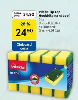 Tesco Vileda Tip Top Houbičky na nádobí nabídka