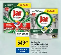 Tesco Jar Kapsle do myčky nádobí XL nabídka