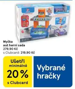Tesco Myčka aut herní sada nabídka