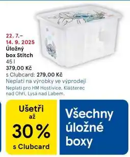 Tesco Úložný box Stitch nabídka
