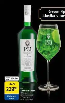 Tesco P31 Aperitivo Green nabídka