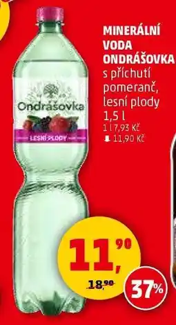 Penny Market MINERÁLNÍ VODA ONDRÁŠOVKA nabídka