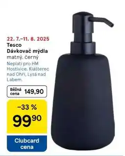 Tesco Tesco Dávkovač mýdla nabídka