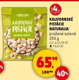 Penny Market KALIFORNSKÉ PISTÁCIE NATURALIA nabídka