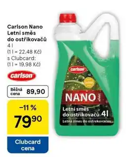 Tesco Carlson Nano Letní směs do ostřikovačů nabídka