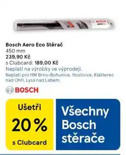 Tesco Bosch Aero Eco Stěrač nabídka