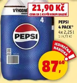 Penny Market Pepsi 4 Pack nabídka