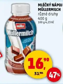 Penny Market MLÉČNÝ NÁPOJ MÜLLERMILCH nabídka