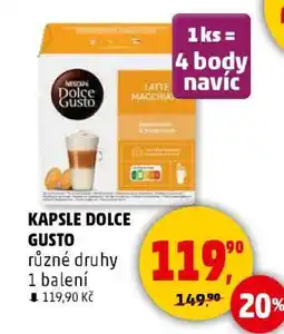 Penny Market KAPSLE DOLCE GUSTO nabídka