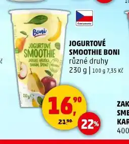 Penny Market JOGURTOVÉ SMOOTHIE BONI nabídka