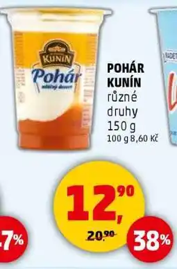 Penny Market POHÁR KUNÍN nabídka