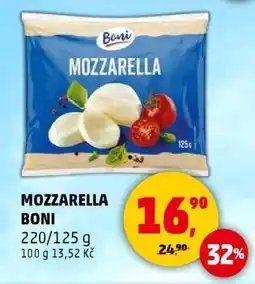 Penny Market MOZZARELLA BONI nabídka