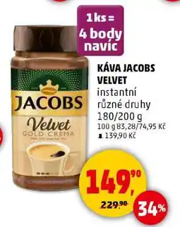 Penny Market KÁVA JACOBS VELVET nabídka