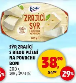 Penny Market SÝR ZRAJÍCÍ S BÍLOU PLÍSNÍ NA POVRCHU BONI nabídka
