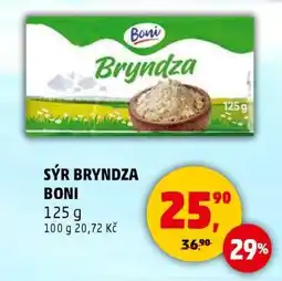 Penny Market SÝR BRYNDZA BONI nabídka