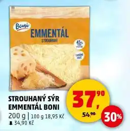 Penny Market STROUHANÝ SÝR EMMENTAL BONI nabídka