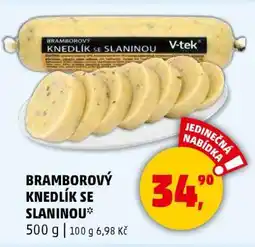 Penny Market BRAMBOROVÝ KNEDLÍK SE SLANINOU nabídka