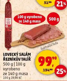 Penny Market LOVECKÝ SALÁM ŘEZNÍKŮV TALÍŘ nabídka