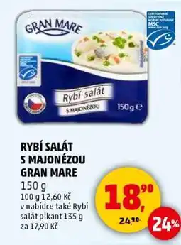 Penny Market RYBÍ SALÁT S MAJONÉZOU GRAN MARE nabídka