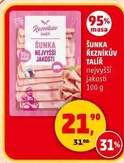Penny Market ŠUNKA ŘEZNÍKŮV TALÍŘ nabídka
