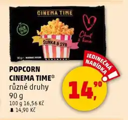 Penny Market Popcorn Cinema time nabídka