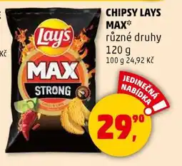 Penny Market CHIPSY LAYS MAX nabídka