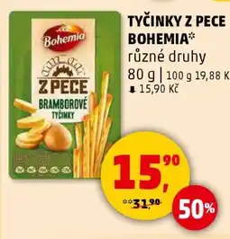 Penny Market TYČINKY Z PECE Bohemia nabídka