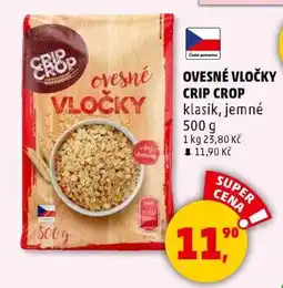 Penny Market OVESNÉ VLOČKY CRIP CROP nabídka