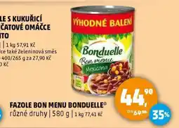 Penny Market FAZOLE BON MENU BONDUELLE nabídka