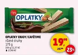 Penny Market OPLATKY ENJOY/CAFÉTIME nabídka