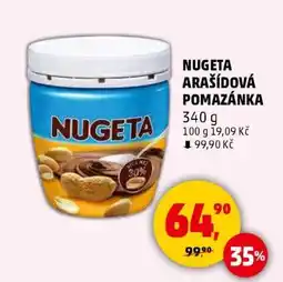 Penny Market NUGETA Arašídová pomazánka nabídka