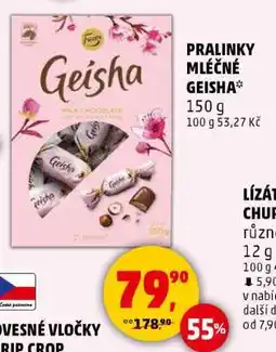 Penny Market PRALINKY MLÉČNÉ GEISHA nabídka