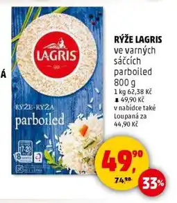 Penny Market Rýže Lagris ve varných sáčcích parboiled 800 g nabídka