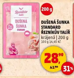 Penny Market DUŠENÁ ŠUNKA STANDARD ŘEZNÍKŮV TALÍŘ nabídka