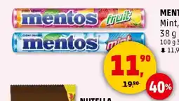 Penny Market MENTOS nabídka