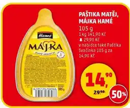 Penny Market Paštika Matěj, Májka Hamé nabídka
