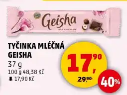 Penny Market TYČINKA MLÉČNÁ GEISHA nabídka