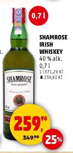 Penny Market SHAMROSE IRISH WHISKEY nabídka