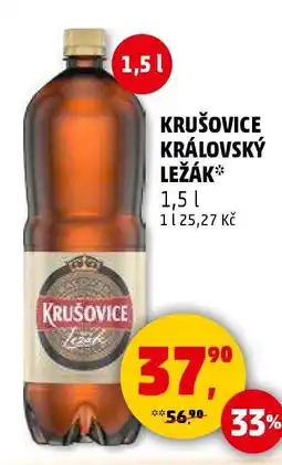 Penny Market Krušovice Královský ležák nabídka