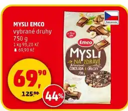 Penny Market MYSLI EMCO vybrané druhy nabídka
