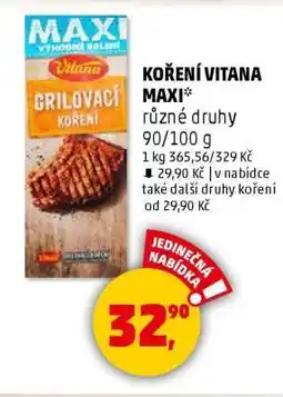 Penny Market KOŘENÍ VITANA MAXI nabídka