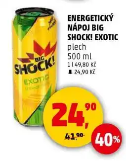 Penny Market Energetický nápoj Big Shock! Exotic nabídka