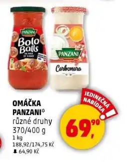Penny Market OMÁČKA PANZANI nabídka