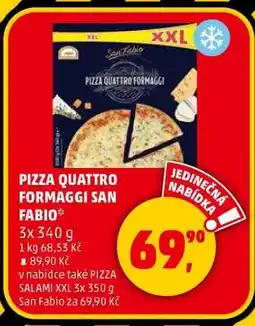 Penny Market PIZZA QUATTRO FORMAGGI SAN FABIO nabídka
