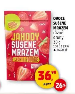 Penny Market OVOCE SUŠENÉ MRAZEM nabídka