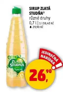 Penny Market SIRUP ZLATÁ STUDNA nabídka