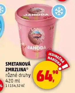 Penny Market Smetanová zmrzlina nabídka