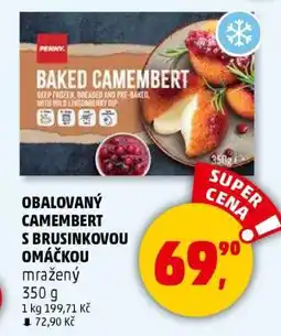 Penny Market OBALOVANÝ CAMEMBERT S BRUSINKOVOU OMÁČKOU nabídka