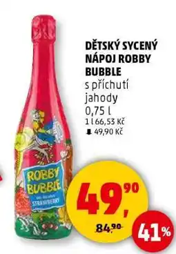 Penny Market Dětský sycený nápoj Robby Bubble nabídka
