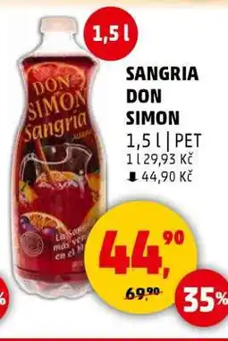 Penny Market SANGRIA DON SIMON nabídka